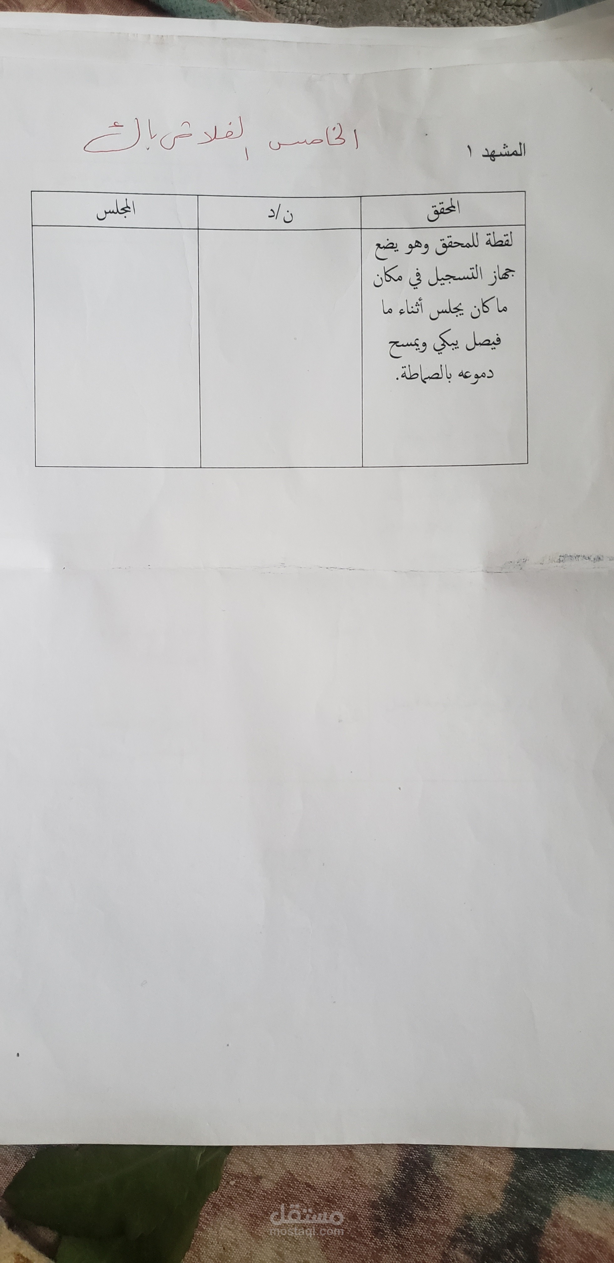 فيلم قصير  (الجرس )