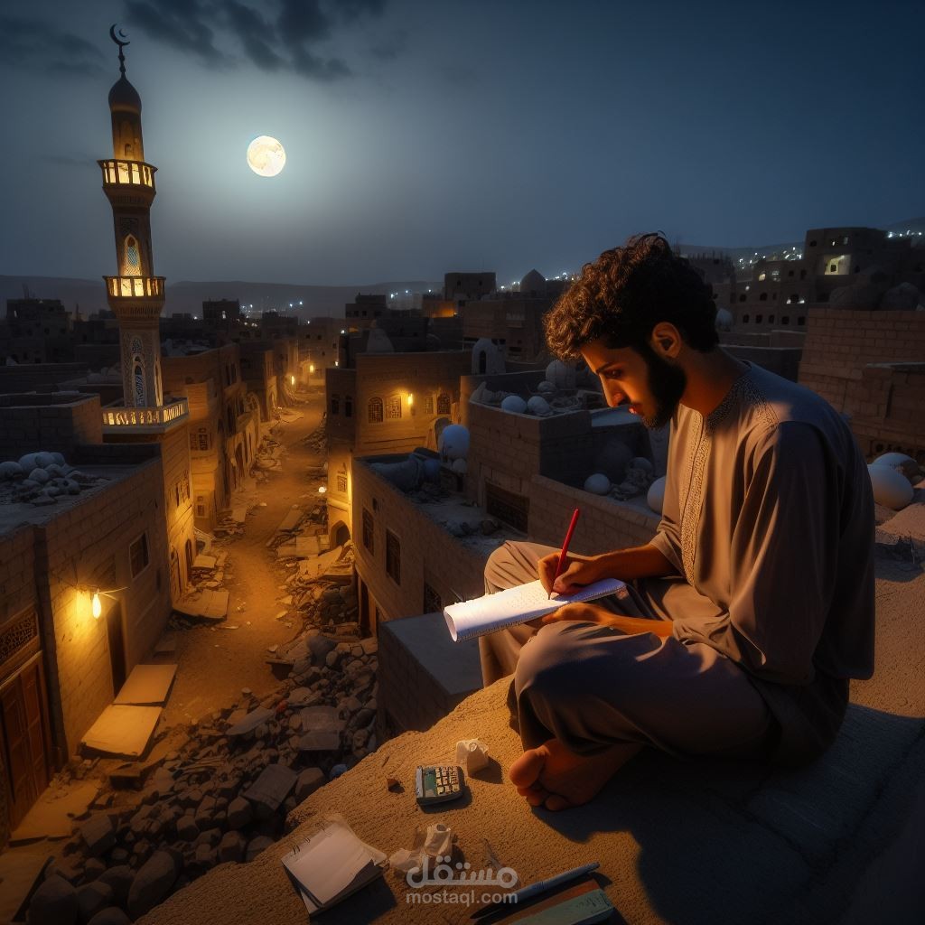 نص أدبي أصف فيه أحدى ليالي الصيف في مدينة ساحلية