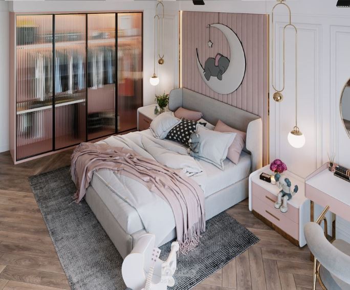 احد اعمالي غرفة نوم بمدينة العاشر من رمضان