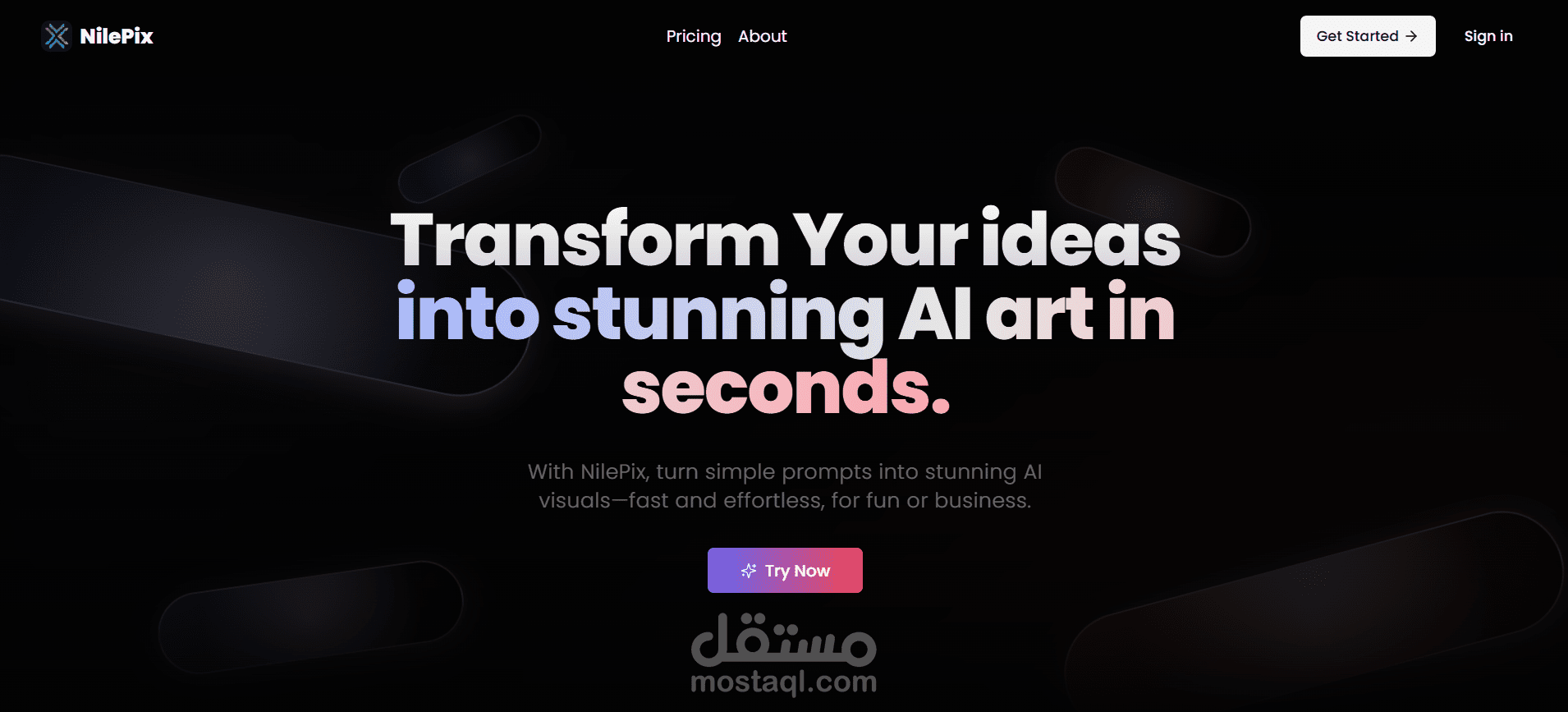 منصة توليد الصور بالذكاء الاصطناعي (AI Image Generator SaaS)