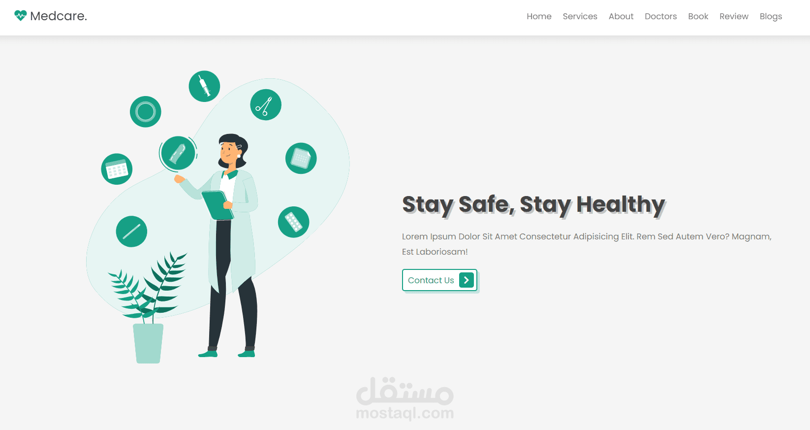 hospital website