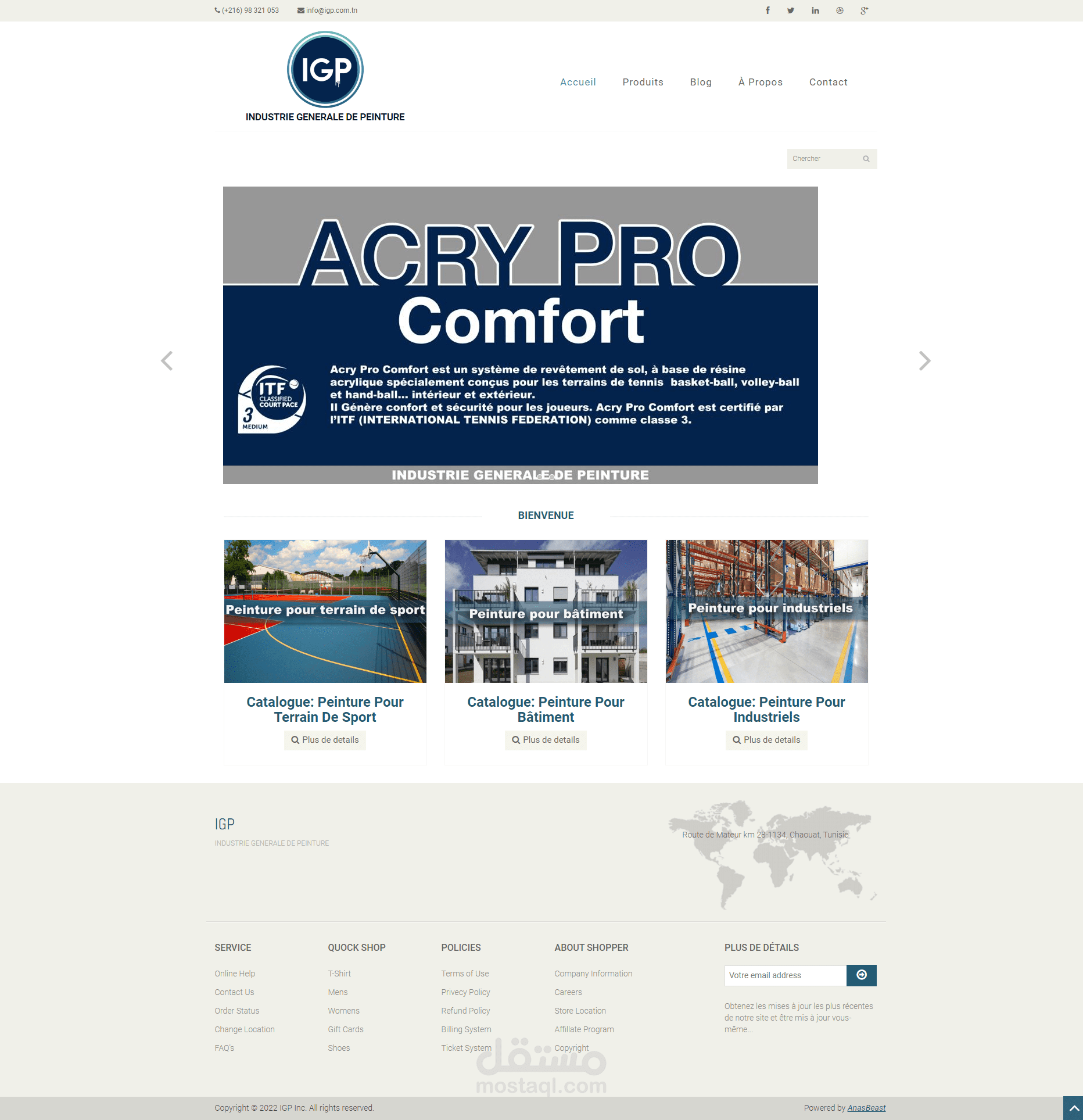 IGP Website (showcase site)