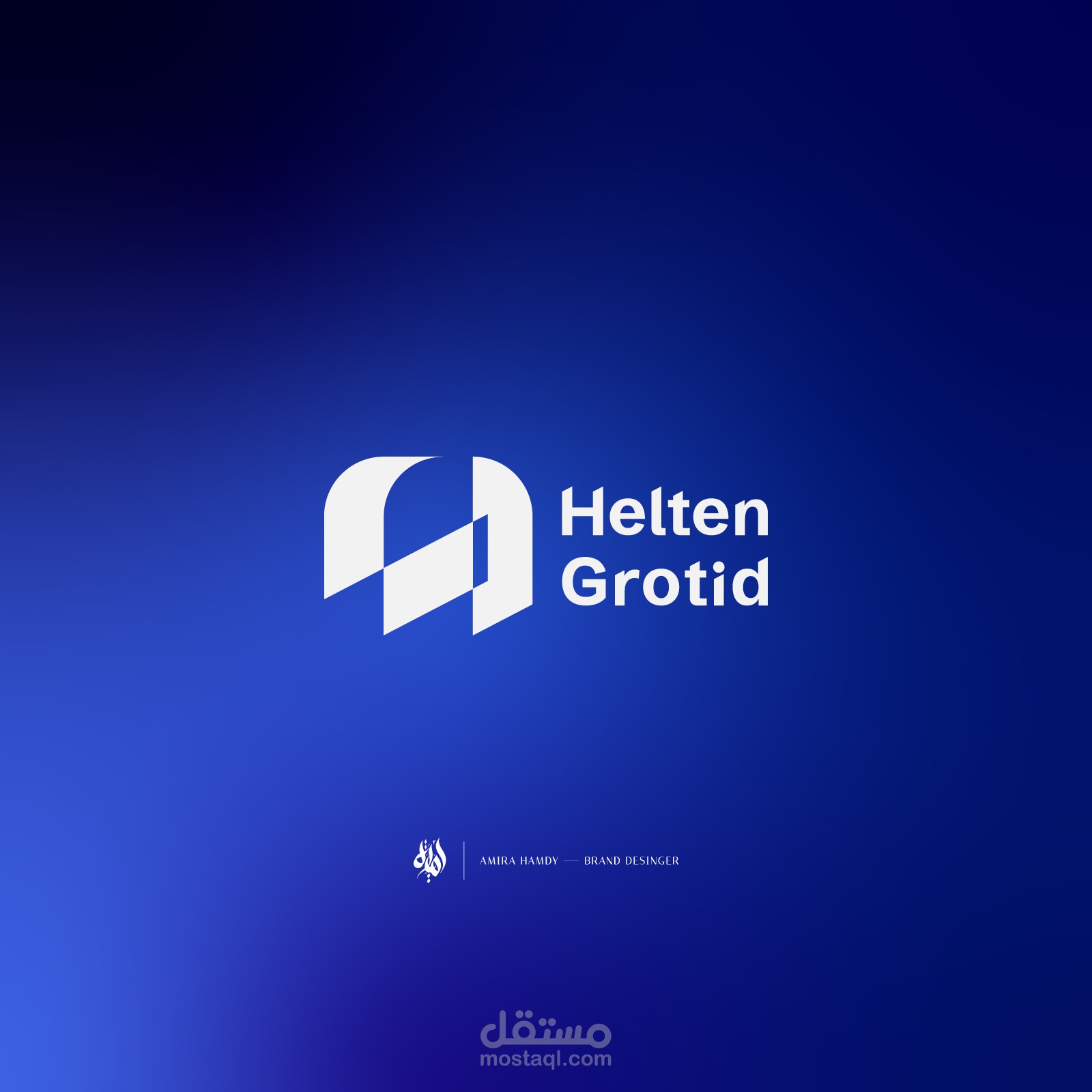 شعار وهوية بصرية  | Helten Grotid