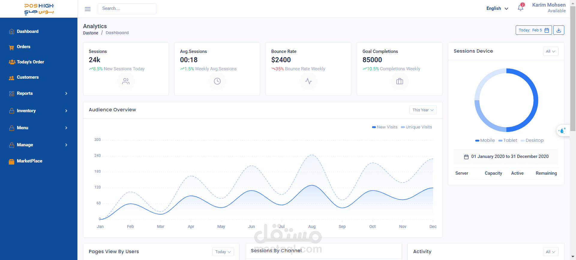 Restaurants Point of Sale And Operation