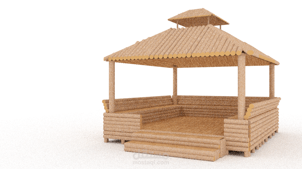 تصميم جلسة ثلاثي الأبعاد