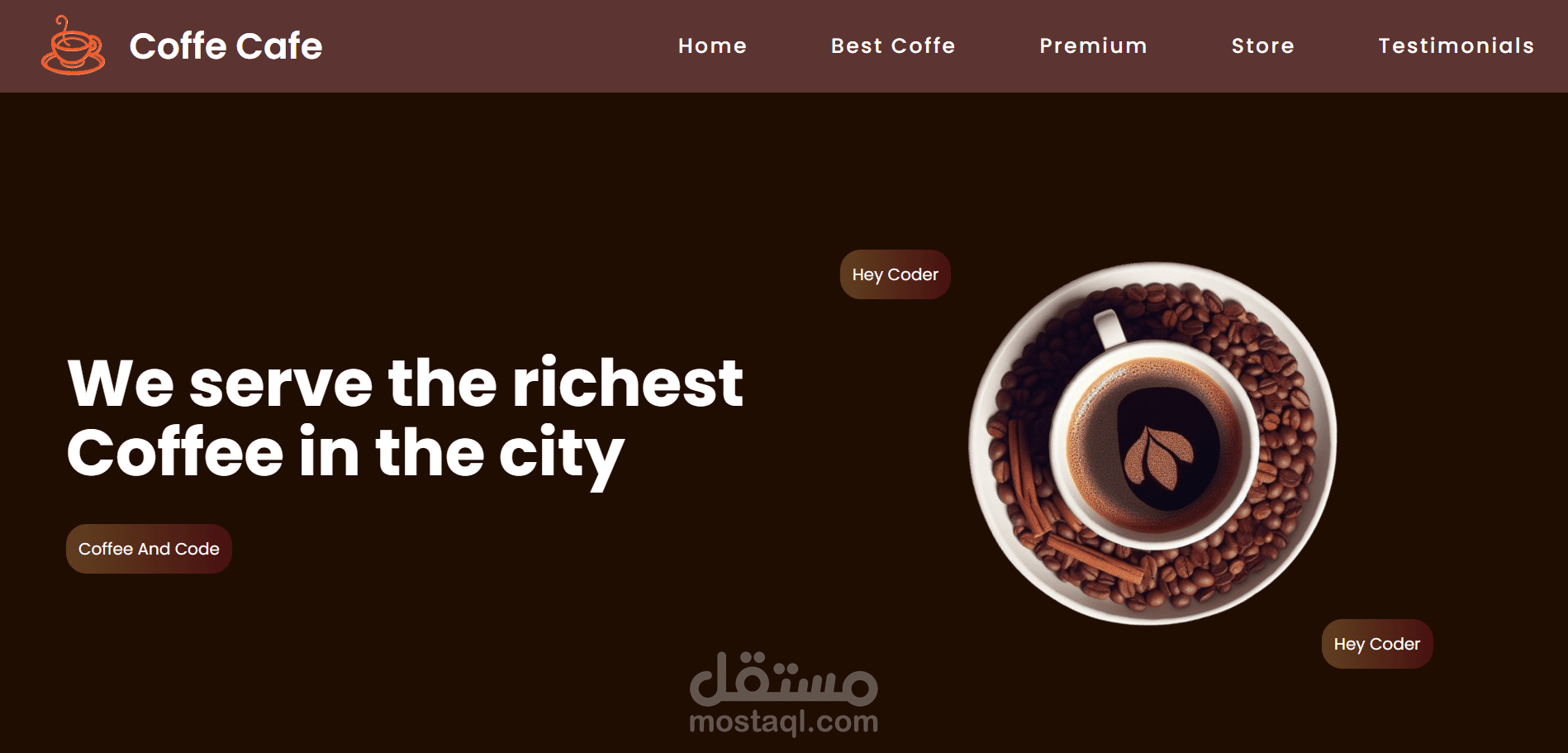 Coffee Website