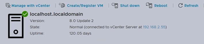 تحديث نظام VmWare