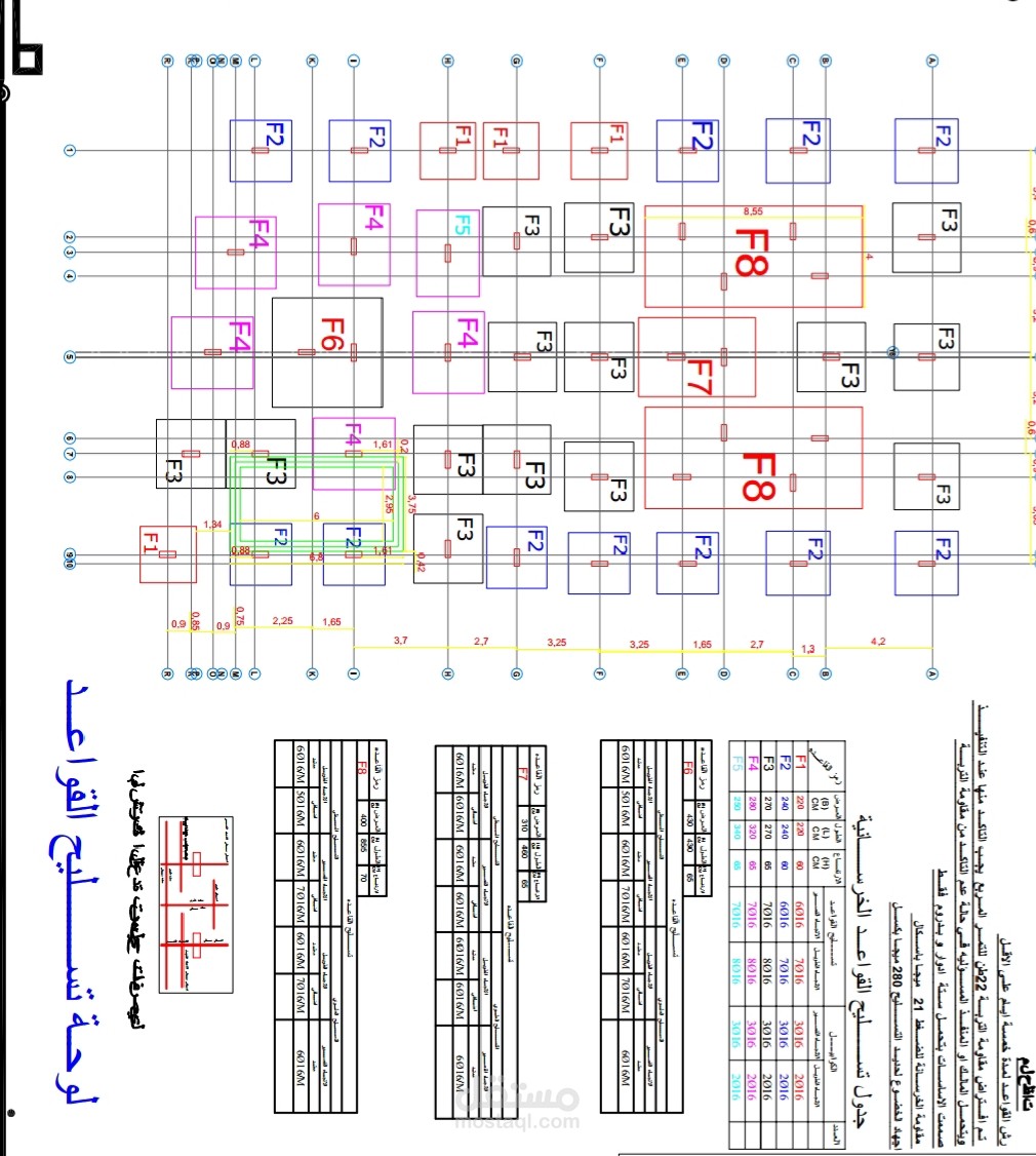 تنفيذ مخططات انشائية