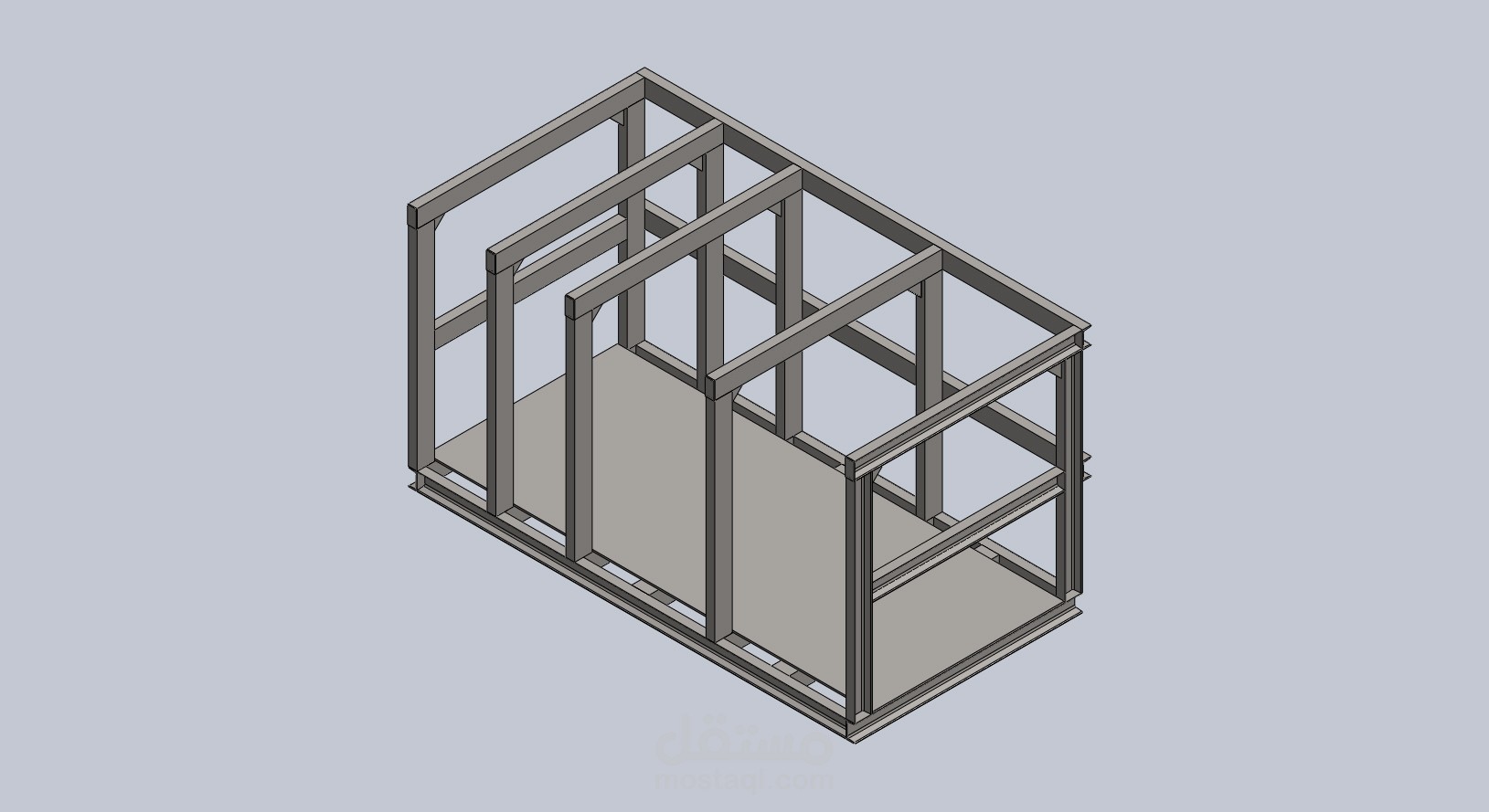 إطار تخزين وعاء الغاز