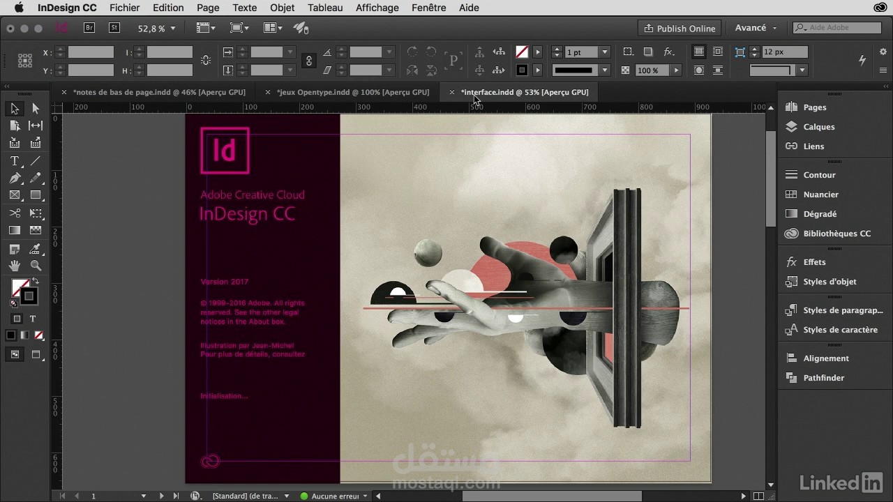 "تصميم احترافي للكتب والمجلات باستخدام Adobe InDesign"