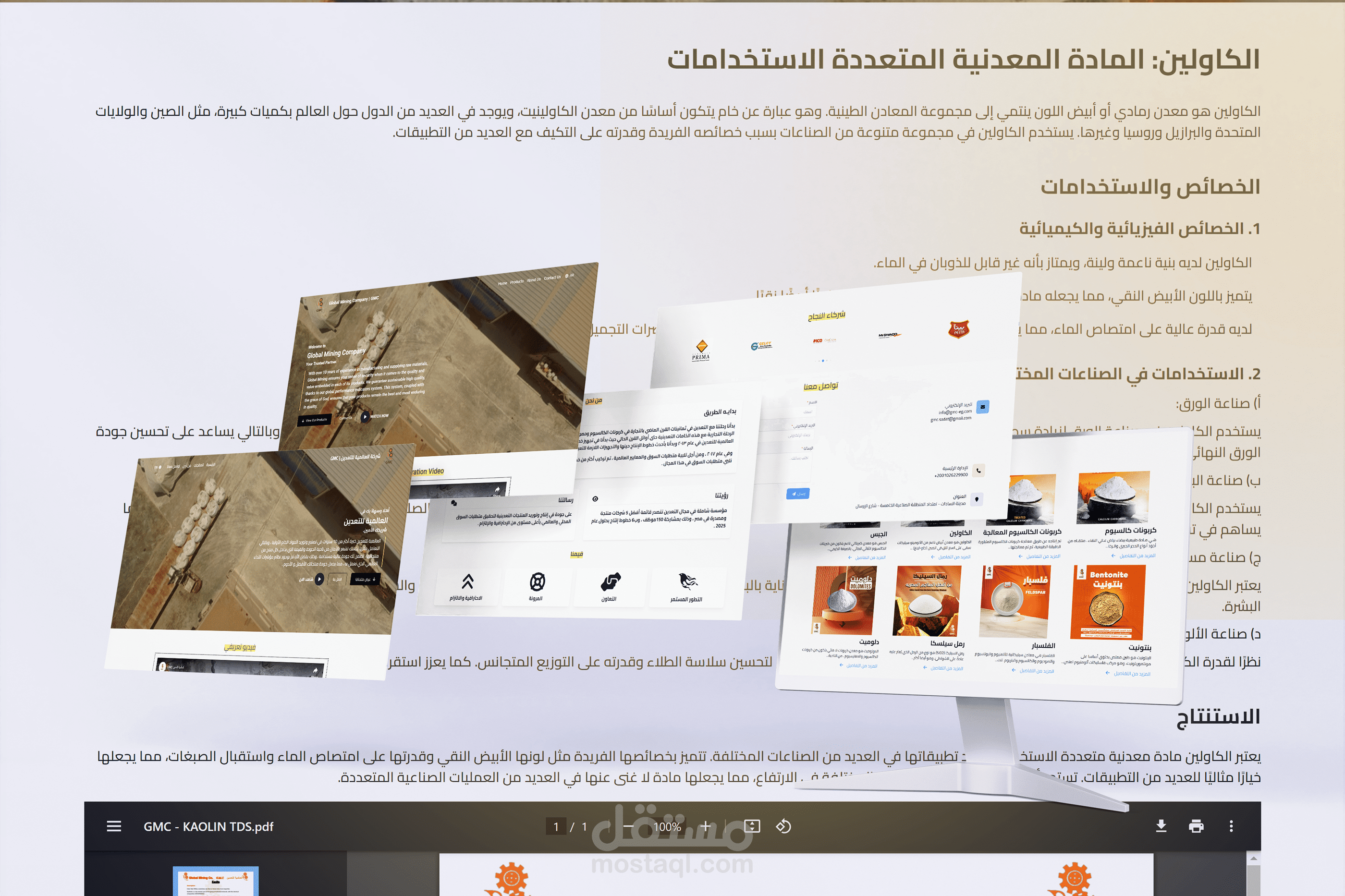 موقع كامل لشركة العالميه للتعدين