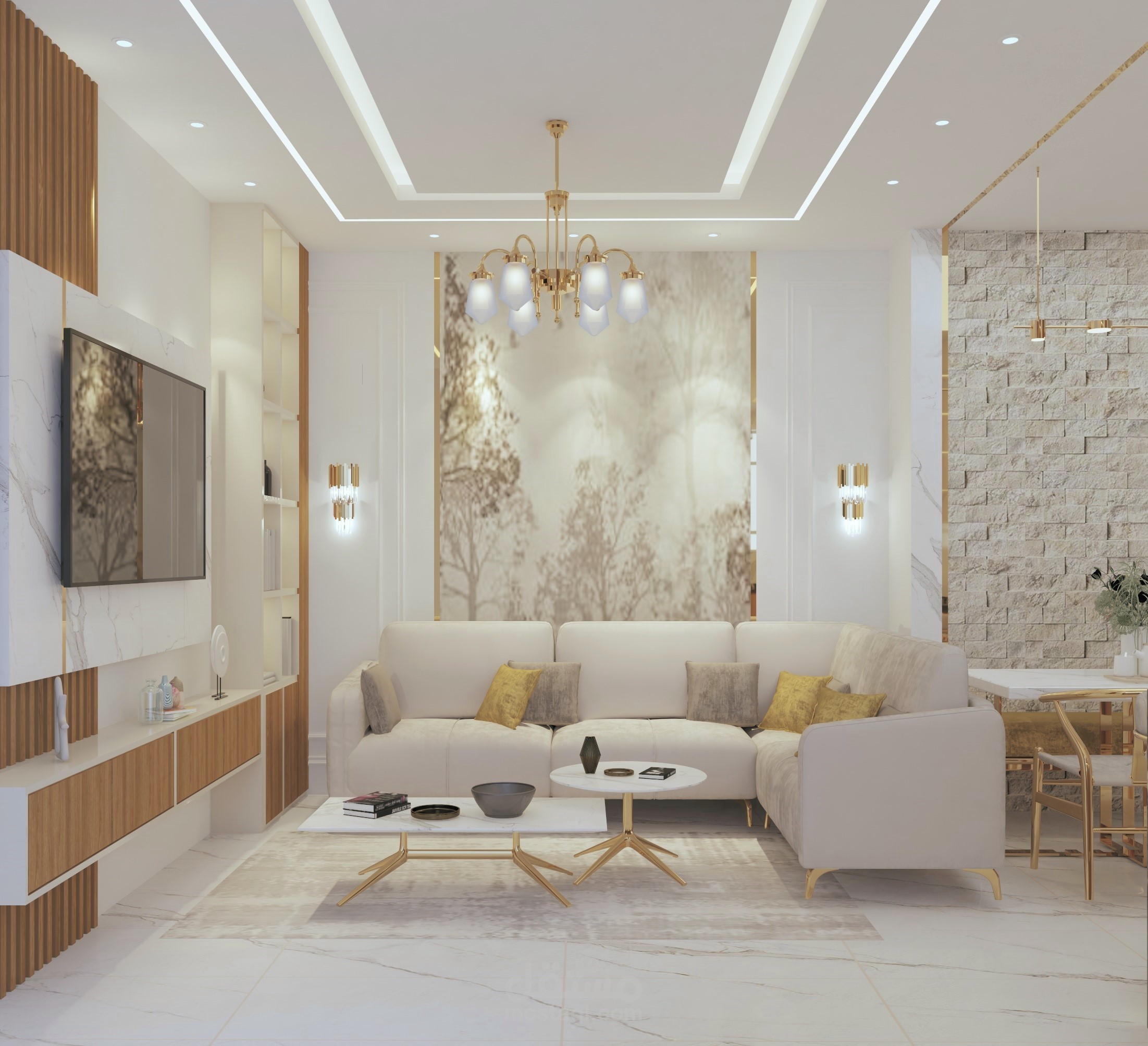 living and dining room design