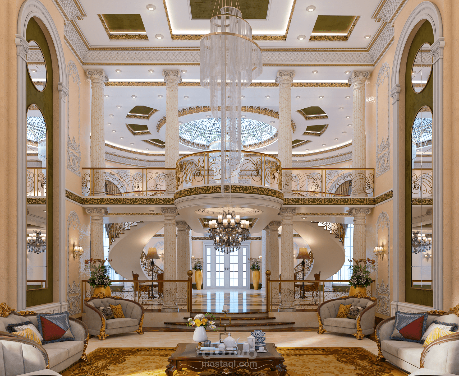 مدخل و استقبال قصر