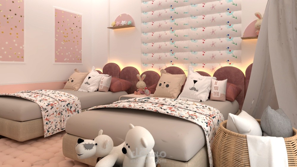 تصميم غرفة نوم اطفال