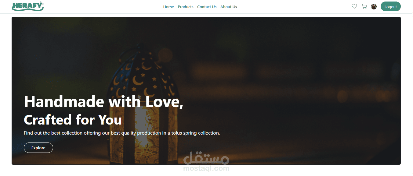 Herafy – E-Commerce Platform for Handcrafted Products