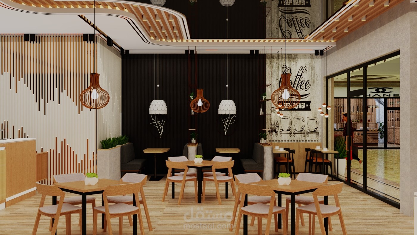 تصميم مطعم بدر وهنية