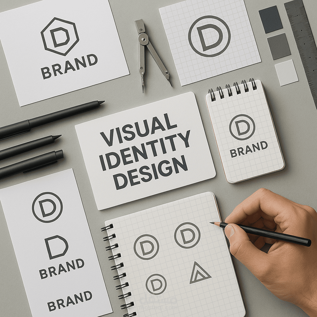 تصميم هويه بصرية (لوجو-logo)