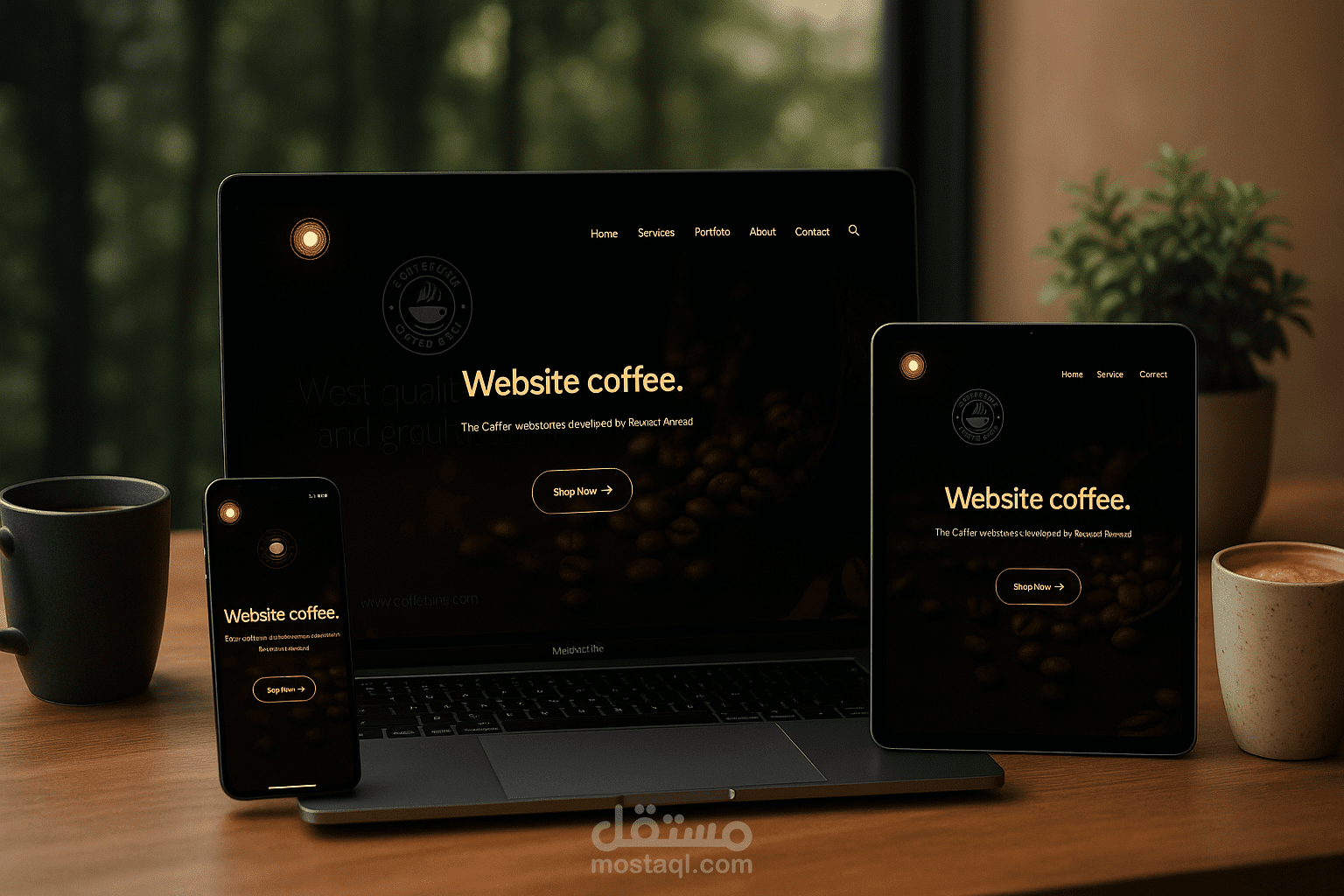 coffee-landing-page