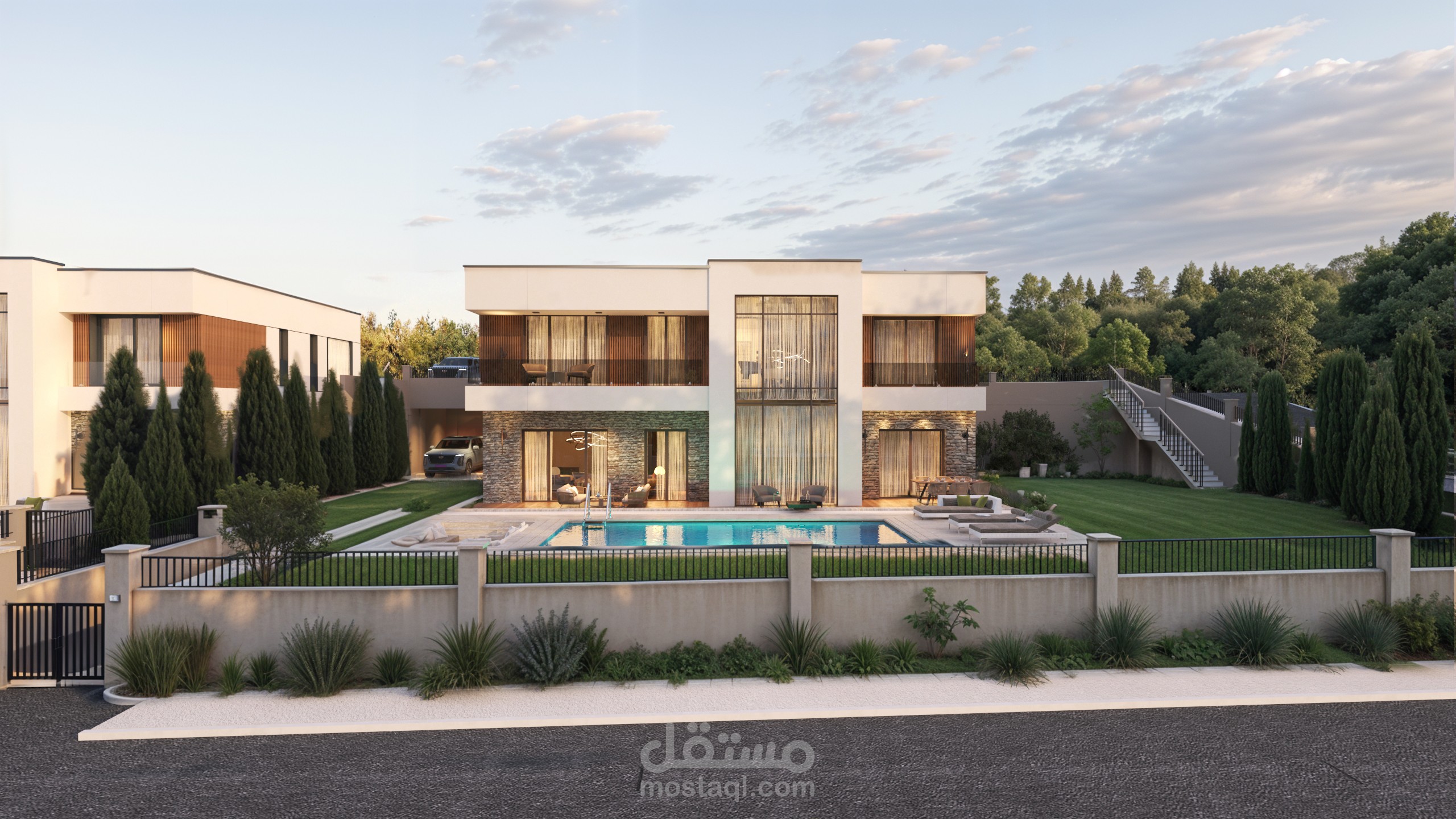 تصميم واخراج فيلا في اسطنبول