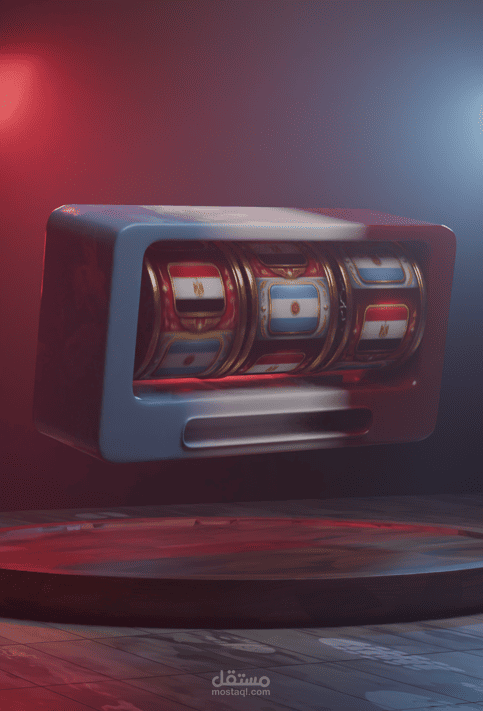 3D Animated Advertisement – Egypt vs Argentina | Interactive Slot Concept