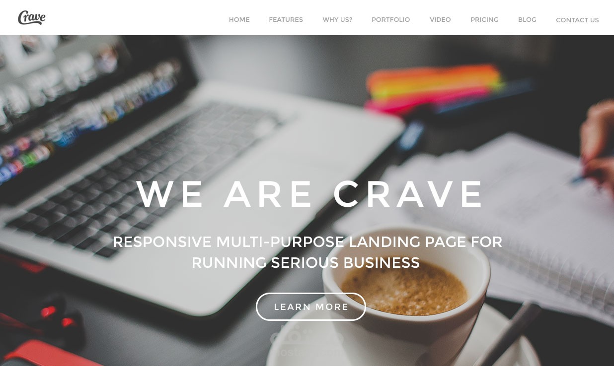 تكويد قالب crave