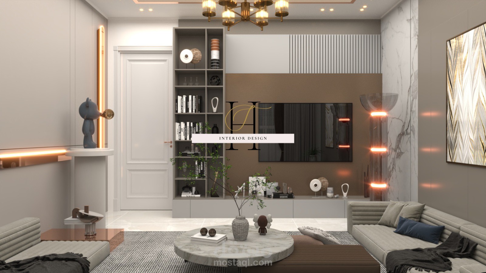 أعمالي في تصاميم غرف المعيشة وال living room
