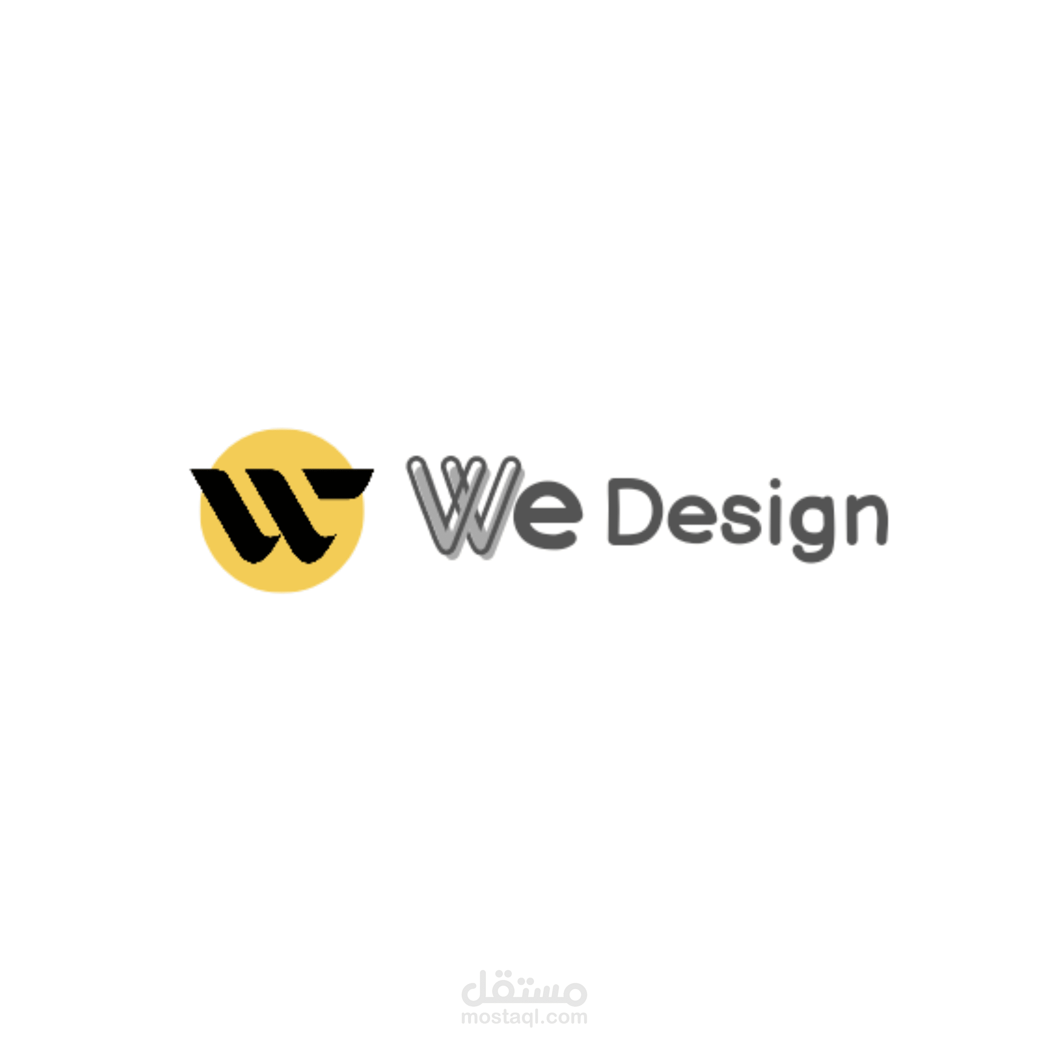 تصميم لوجو we design