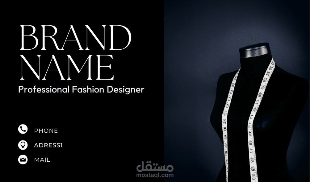 تصميم كارت عمل