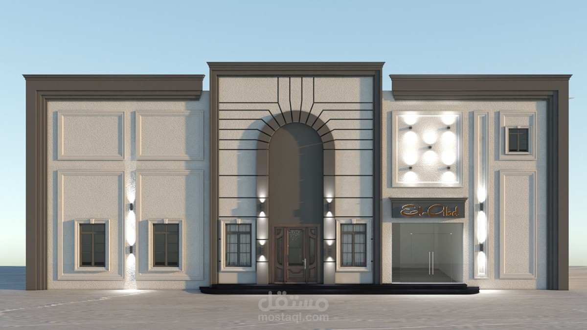 واجهة واستقبال مصنع العبد