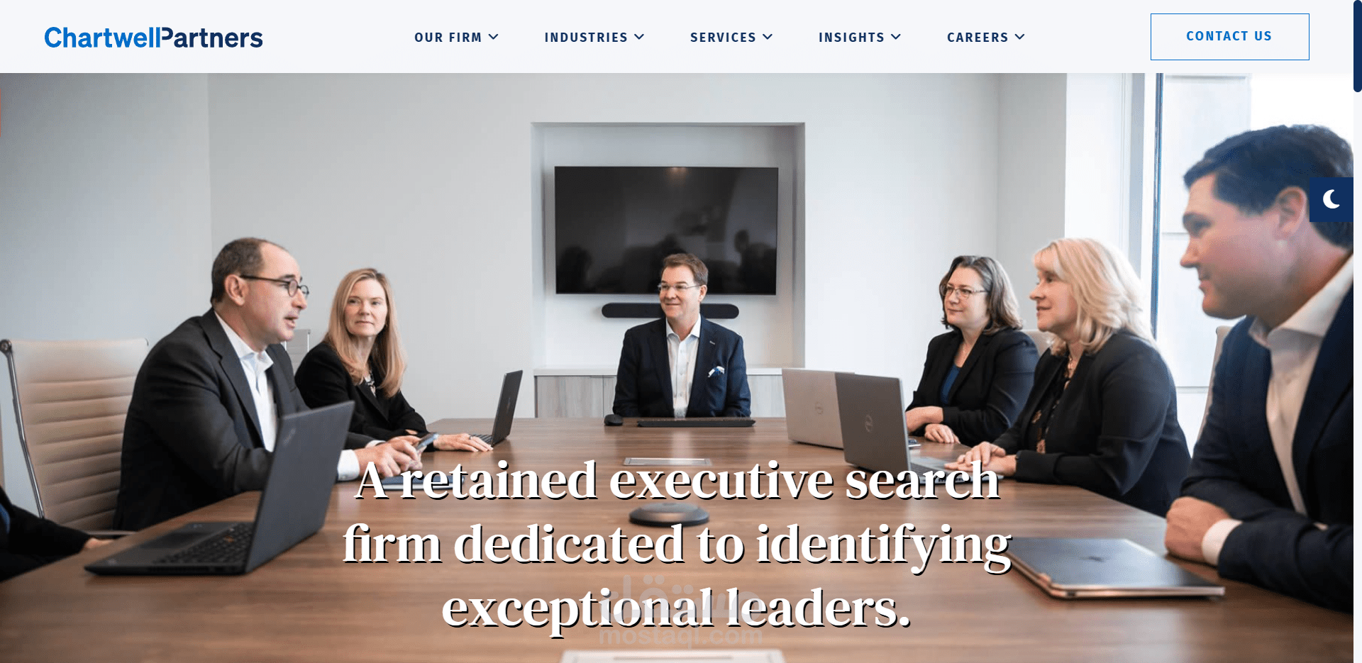 استنساخ واجهة موقع Chartwell Partners مع إضافة 5 مزايا تفاعلية
