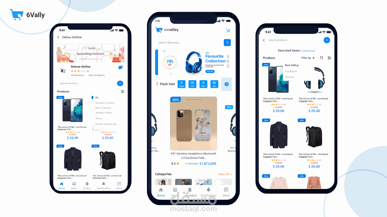 تطبيق وموقع الكتروني خاص بعرض المنتجات_الكود متوفر للتعديل عليه