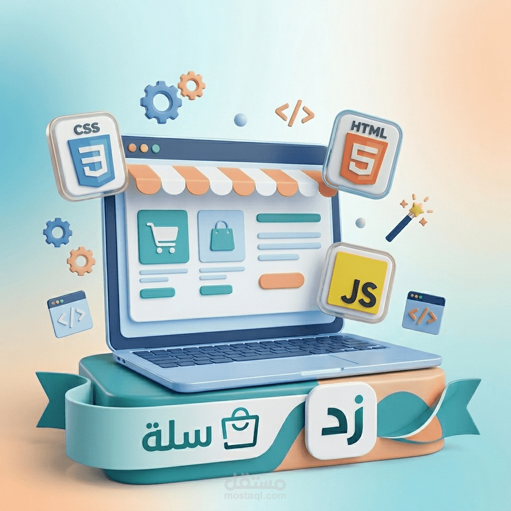 تطوير وتخصيص متاجر سلة و زد وتحسين تجربة المستخدم