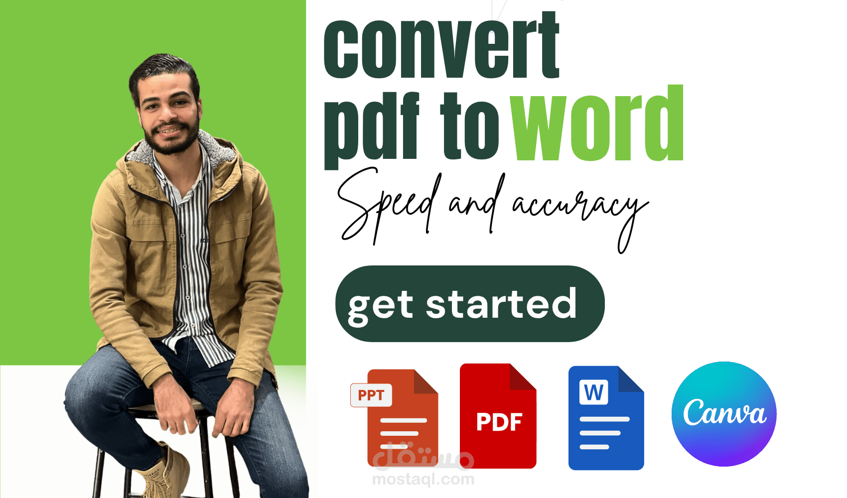 خدمة تفريغ وكتابة صفحات الpdf والصور إلى word
