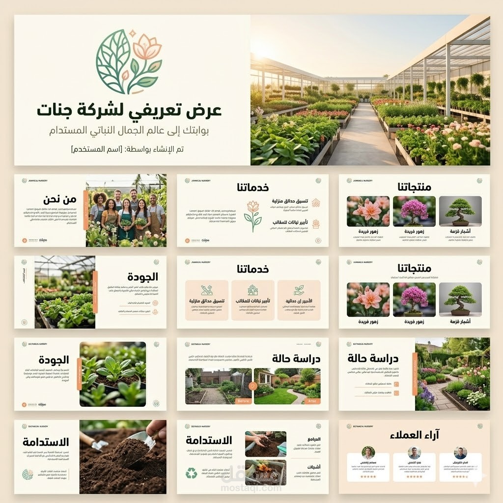 مصمم عروض تقديمية