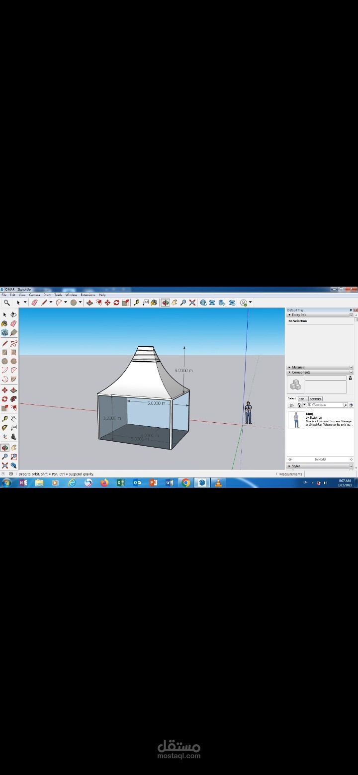 تصميم 3 d لخيم المشاعر المقدسه