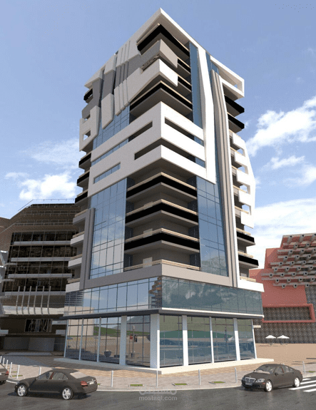 تصميم وتنفيذ واجهات خارجية للأبراج