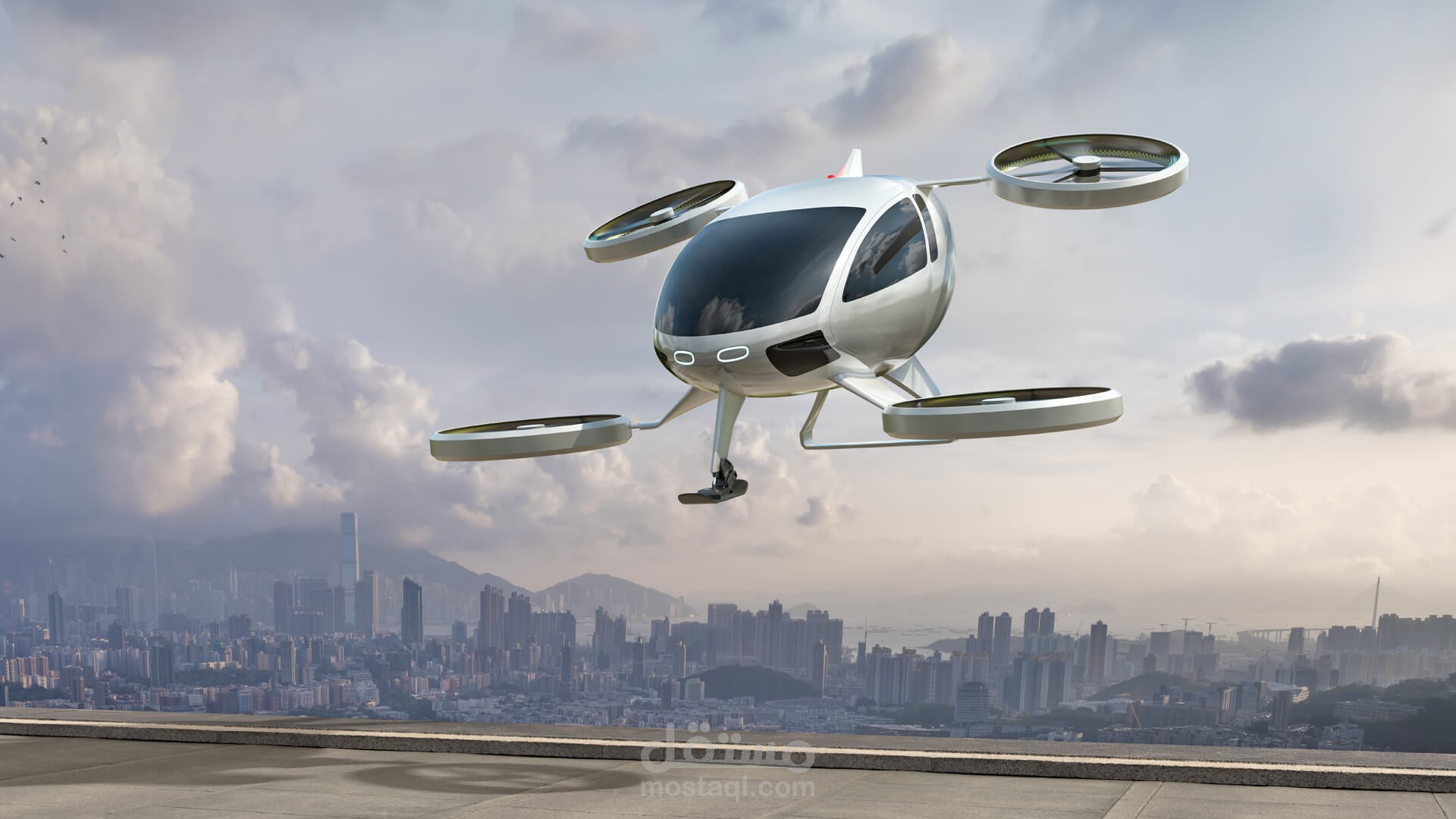 تصميم ومحاكاة هياكل الطائرات الكهربائية EVTOL