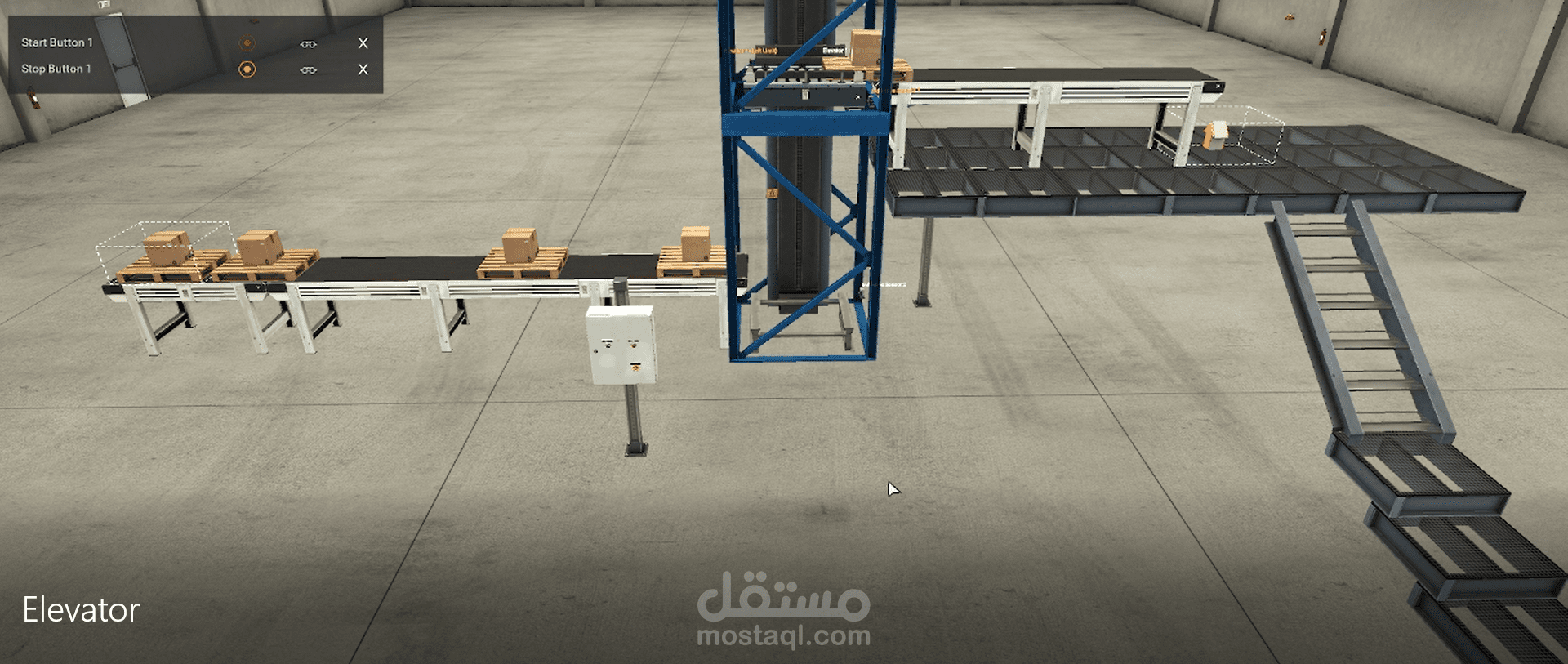 Elevator Control System using Ladder Logic with Siemens S7-1200 PLC