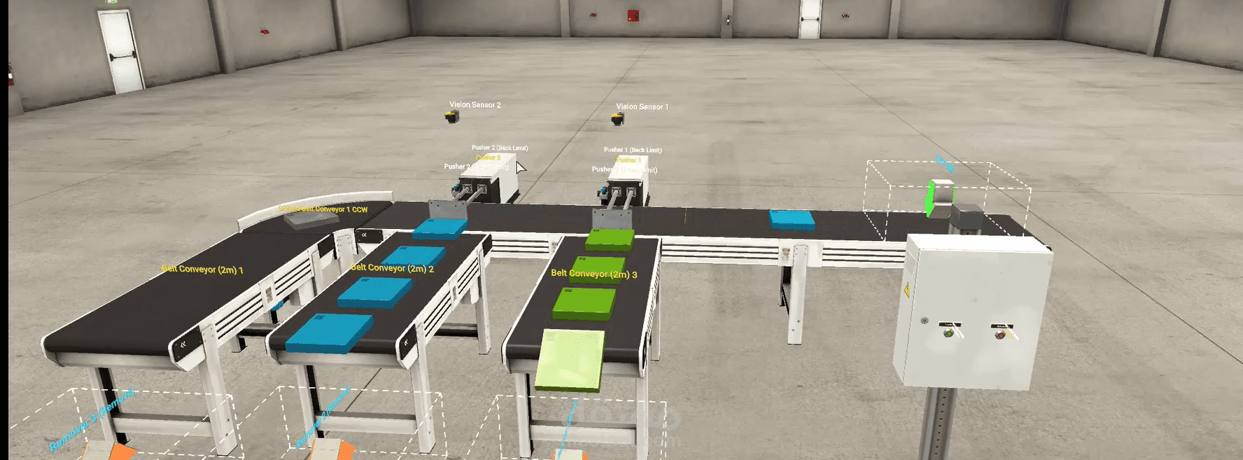 Color Detection using Ladder Logic with Siemens S7-1200 PLC