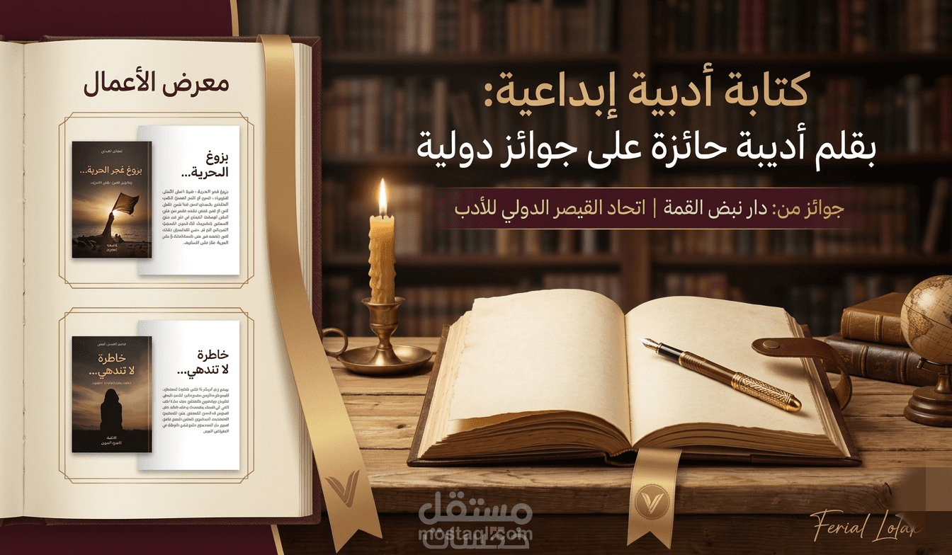 كتابة قصص وروايات إبداعية بقلم أديبة