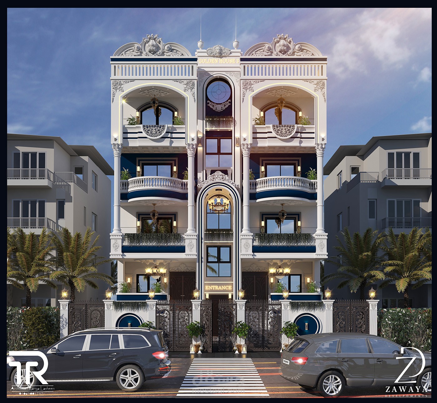 تصميم واجهه خارجيه