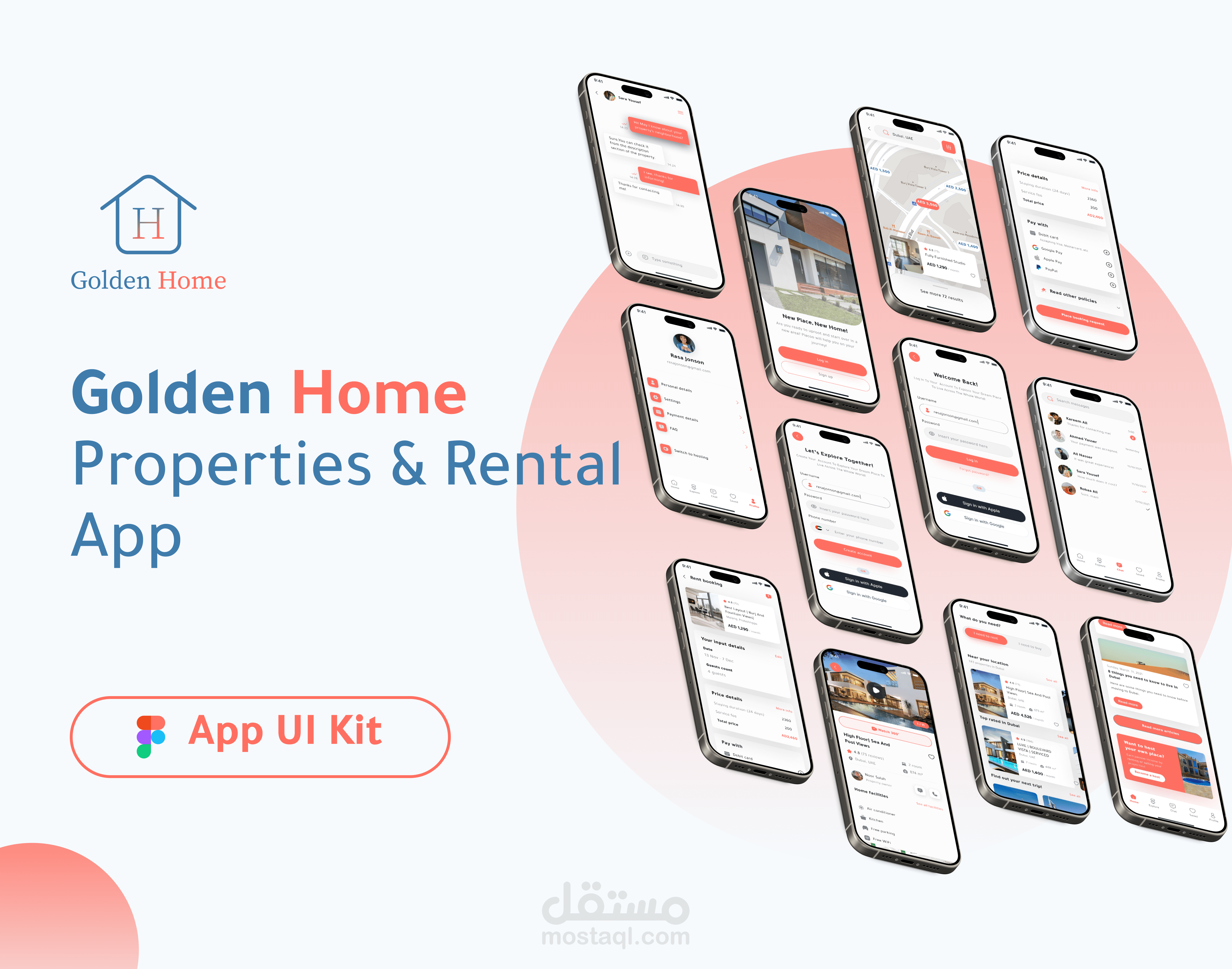 Golden Home (Properties & Rental App)
