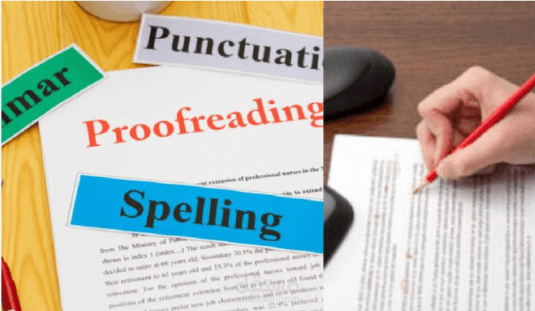 التدقيق الإملائي للغة الإنجليزية.