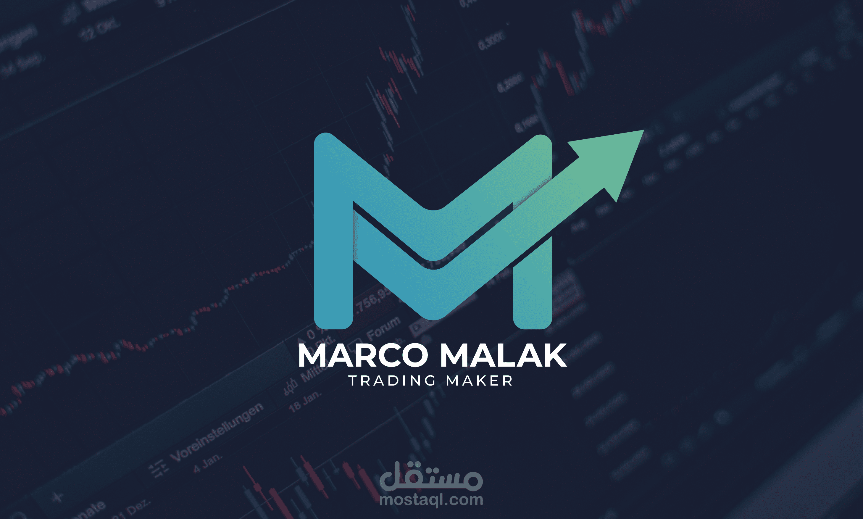 Logo for "M Group" for Trading
