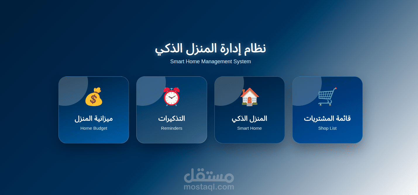 المنزل الذكي