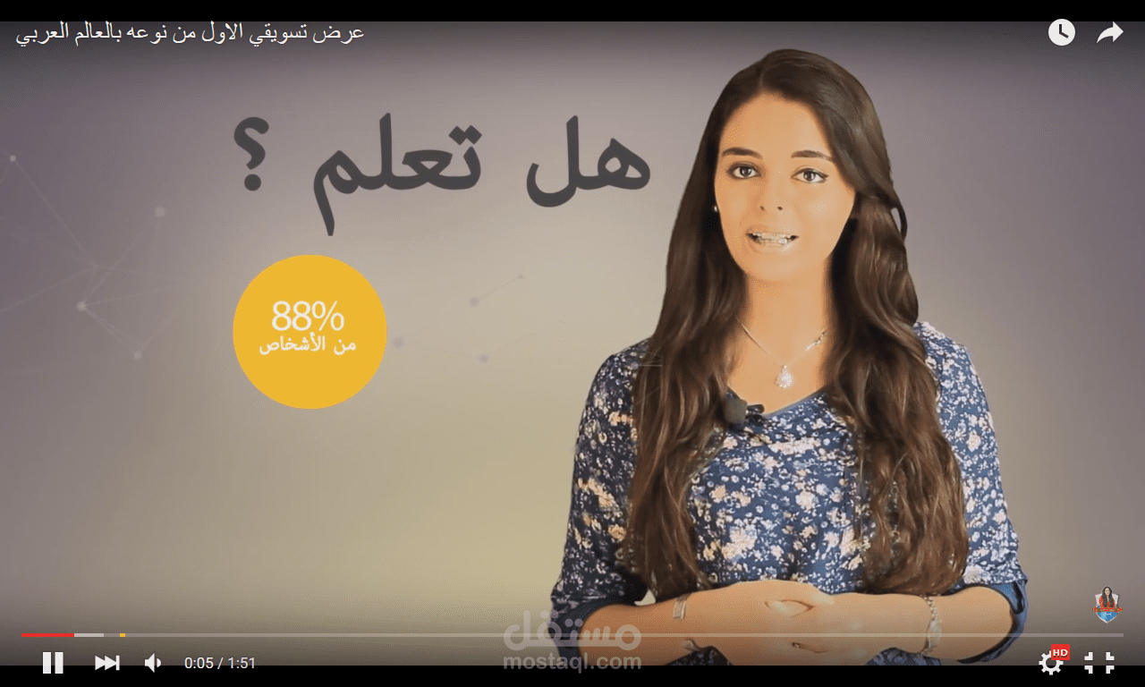 فيديوهات تقديمة