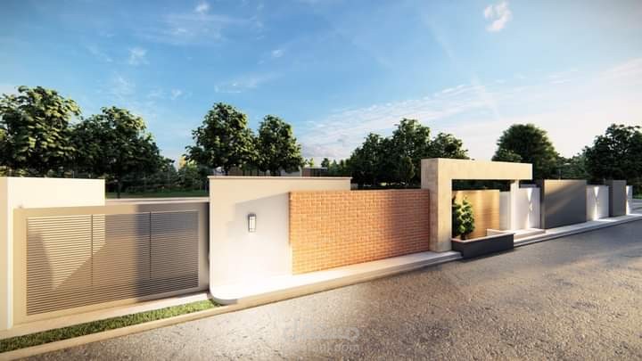 تصميم سور فيلا