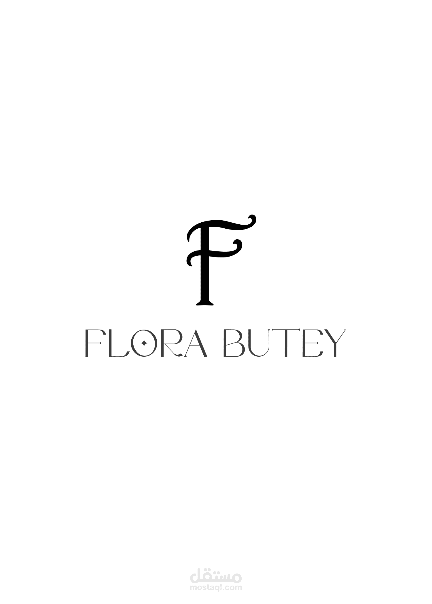 logo for flora butey