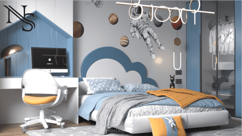تصميم داخلي لغرفة نوم اطفال