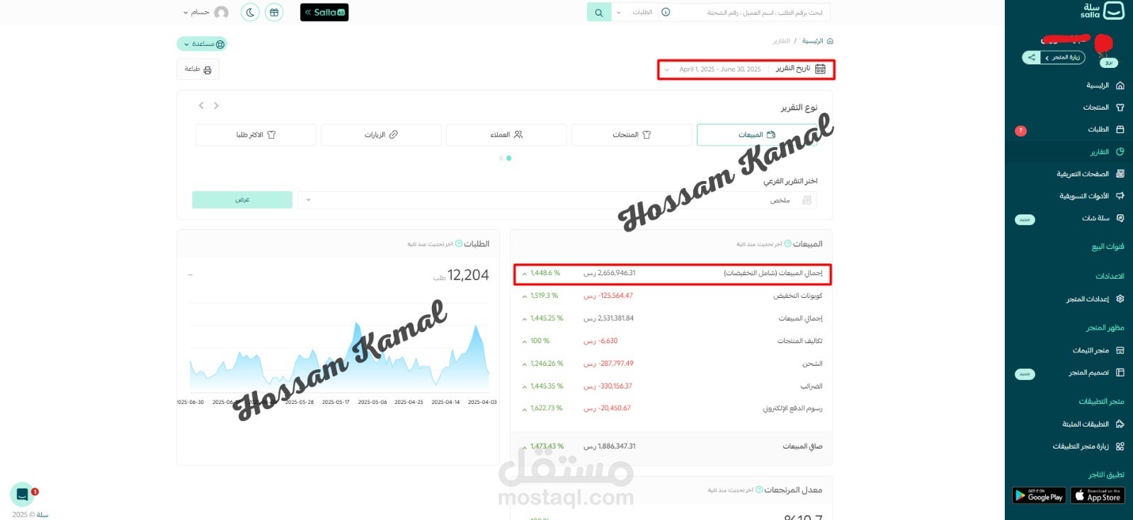 نتائج سله